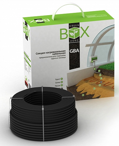 Комплект для обогрева грунта теплиц GREEN BOX AGRO на 11,5 кв.м.